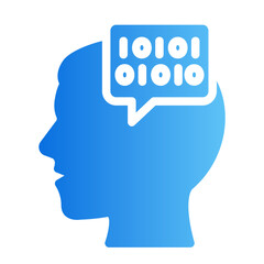 coding gradient icon