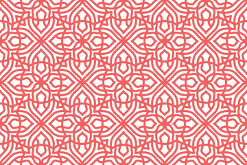Seamless abstract geometric shape pattern
