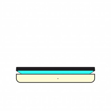 Massage On laptop Sreen Animation On Alpha