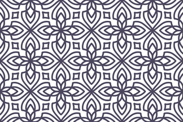 Seamless abstract geometric shape pattern