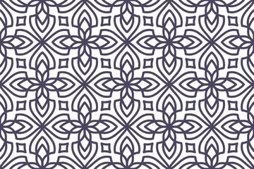 Rolgordijnen Seamless abstract geometric shape pattern © hendripiss