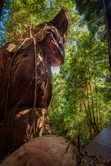 The beautiful scenery of the Nakee Cave, at Phu Langka National Park, Ban Phaeng District Nakhon...
