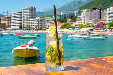 Mojito cocktail. Montenegro