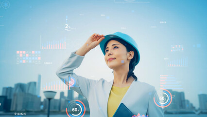 女性エンジニア　設計　建築