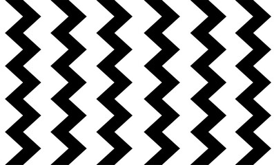 Black and white background, seamless pattern with zigzag stripes, green and blue pattern of zigzag pattern style repeat seamless pattern design for fabric printing or wallpaper