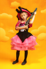 cute little pirate girl