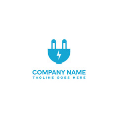 Fototapeta premium electric logo, icon, symbol, design template