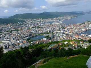 Fototapeta na wymiar Bergen - Norvège