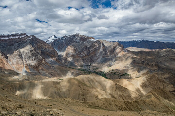 Fototapeta na wymiar Trekking to Lingshed Sumdo, Zanskar, Ladakh, India