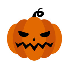 ハロウィンのジャックランタンかぼちゃのベクターイラスト