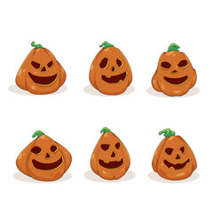 halloween pumpkin vector pack