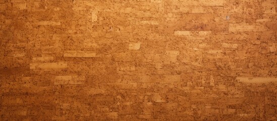 Fototapeta premium Cork board background in brown and yellow shades suitable for text