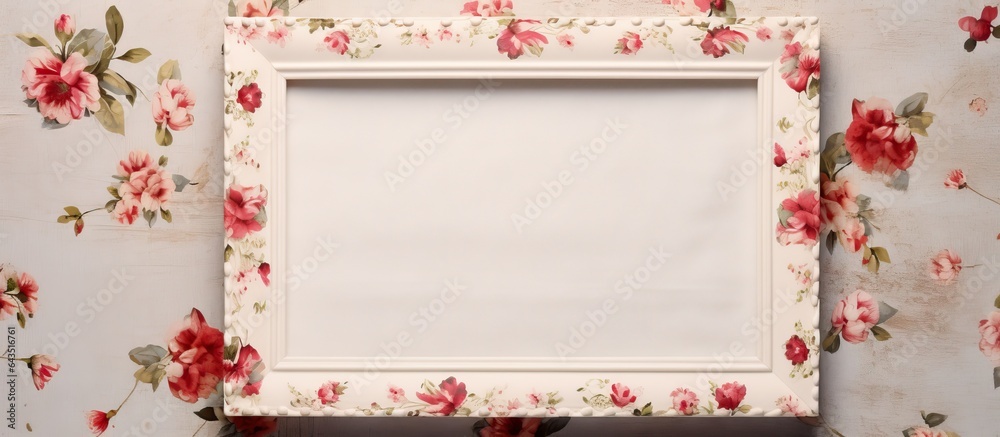 Poster frame made of cloth for displaying photographs