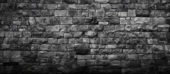 Black and white wall image for background with effects