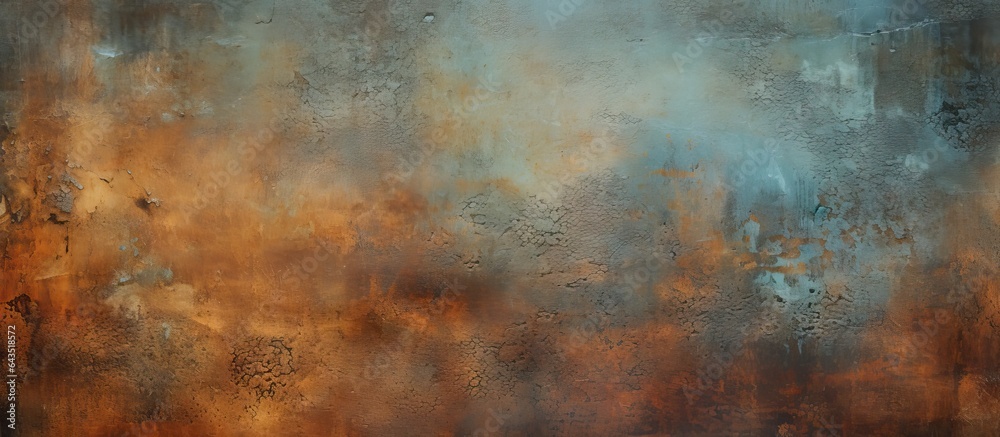 Poster A grungy wall with noise effects can be used as a textured background