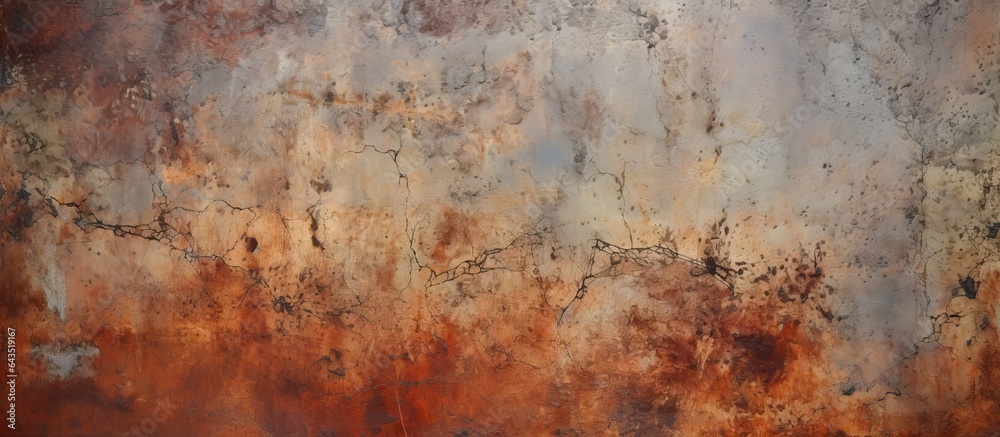 Poster a grungy wall with noise effects can be used as a textured background