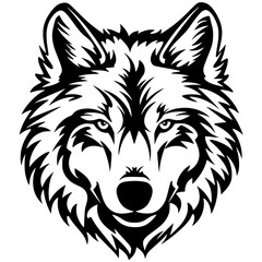 Wolf Vector © HappySoulDigitalArt