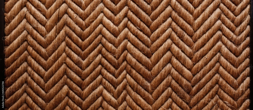 Poster Background and texture of a doormat
