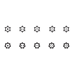 military rank icon vector