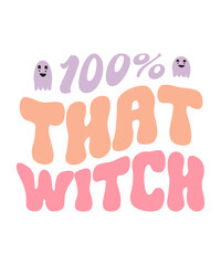 Halloween retro svg design