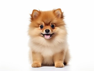 Obraz premium Cute spitz dog