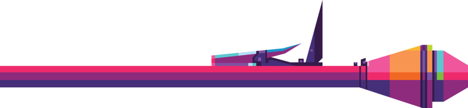 Colorful illustration of Panzerfaust