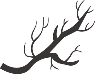Obraz premium Tree Branch Silhouette