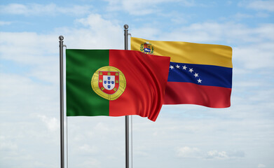 Venezuela and Portugal flag