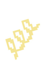 Pixel elements decoration