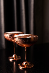 Author's bar cocktail Swedish King from Ukraine