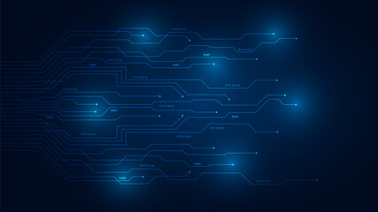 hi-tech digital data abstract design