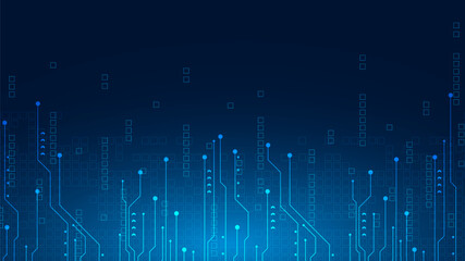 hi-tech digital data abstract design