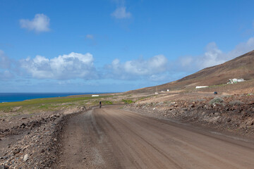 Schotterpiste, Parque Natural de Jandía, Fuerteventura