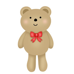 Teddy bears at Christmas