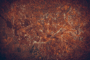 rusty metal background.