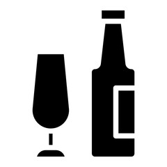alcohol glyph 