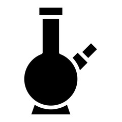 cannabis accessories glyph 