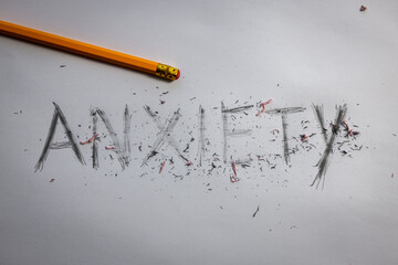 anxiety disorder treatment concept