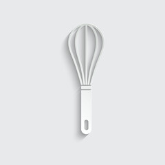 whisk icon vector cooking tool mixer