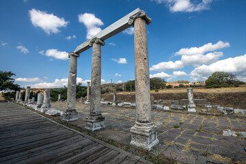 Fototapeta premium The Archaeological Site of Asklepion in Bergama Izmir