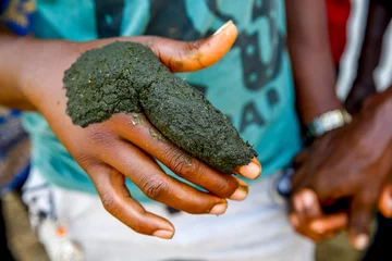 Deurstickers Herbal remedy in Agboville, Ivory Coast. © Julian