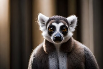 Obraz premium ring lemur