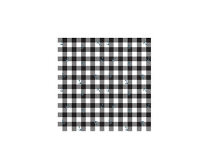 Gingham seamless anchor, plaid pattern, shirt, fabric and other products. Vector pattern.