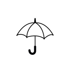 autumn umbrella icon