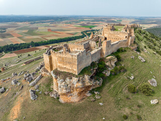 Castle San esteban de Gormaz in Spain