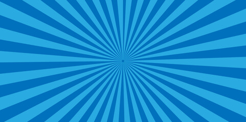 Retro blue grunge sunburst background. Abstract seamless blue sunburst background. used for the pattern background.