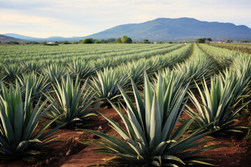 Plantation of Aloe vera (Barbadensis Miller) 