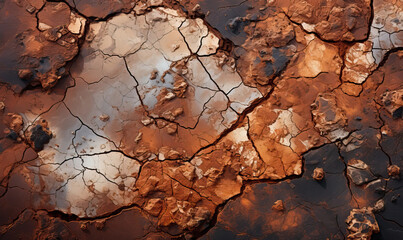 Abstract natural texture, earth texture, top view.
