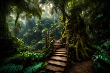 stairway to the jungle
