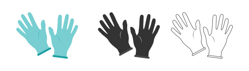 Hygienic set. wash hands icon. Vector.